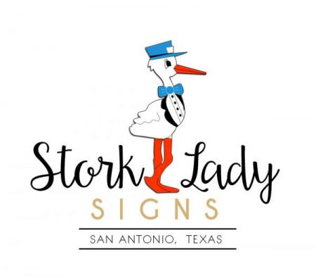 Stork Lady Signs